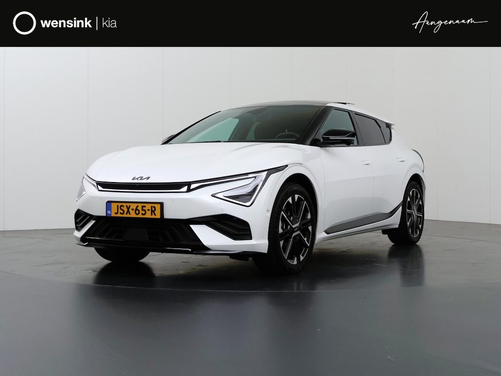 Kia EV6 GT-Line 84 kWh | Panoramaschuifdak | 360 Camera | Head-up display | 20"GT-Line Velgen | LED-Matrix | Stoelventilatie | Warmtepomp |