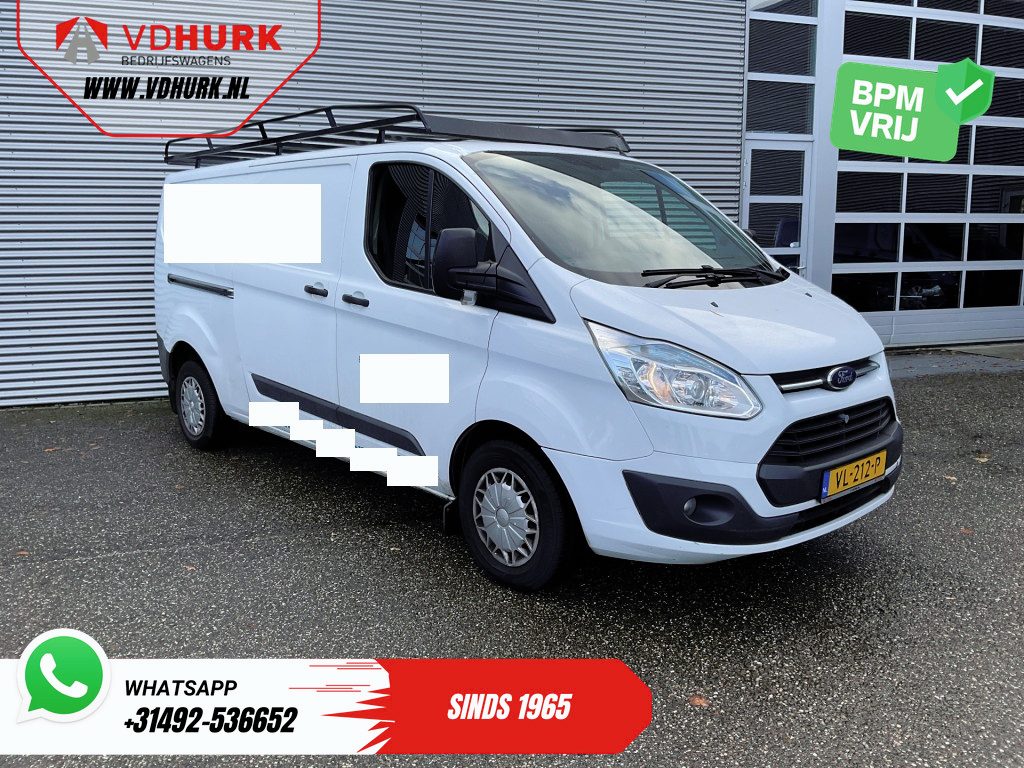 Ford Transit Custom 2.2 TDCI L2 EXPORT NL Auto/ 2.8t Trekverm./ Airco/ Cruise/ Imperiaal/ Trekhaak
