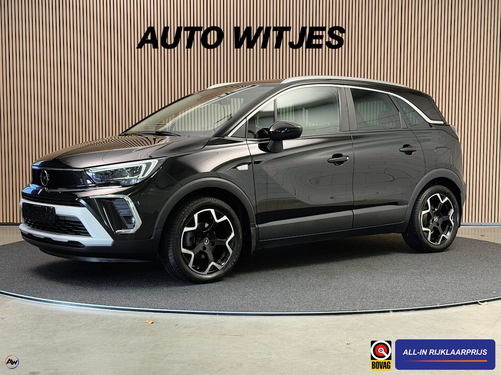 Opel Crossland 1.2 Ultimate | Trekhaak | LED | Carplay | Stoel- & Stuurverw. | Incl. garantie