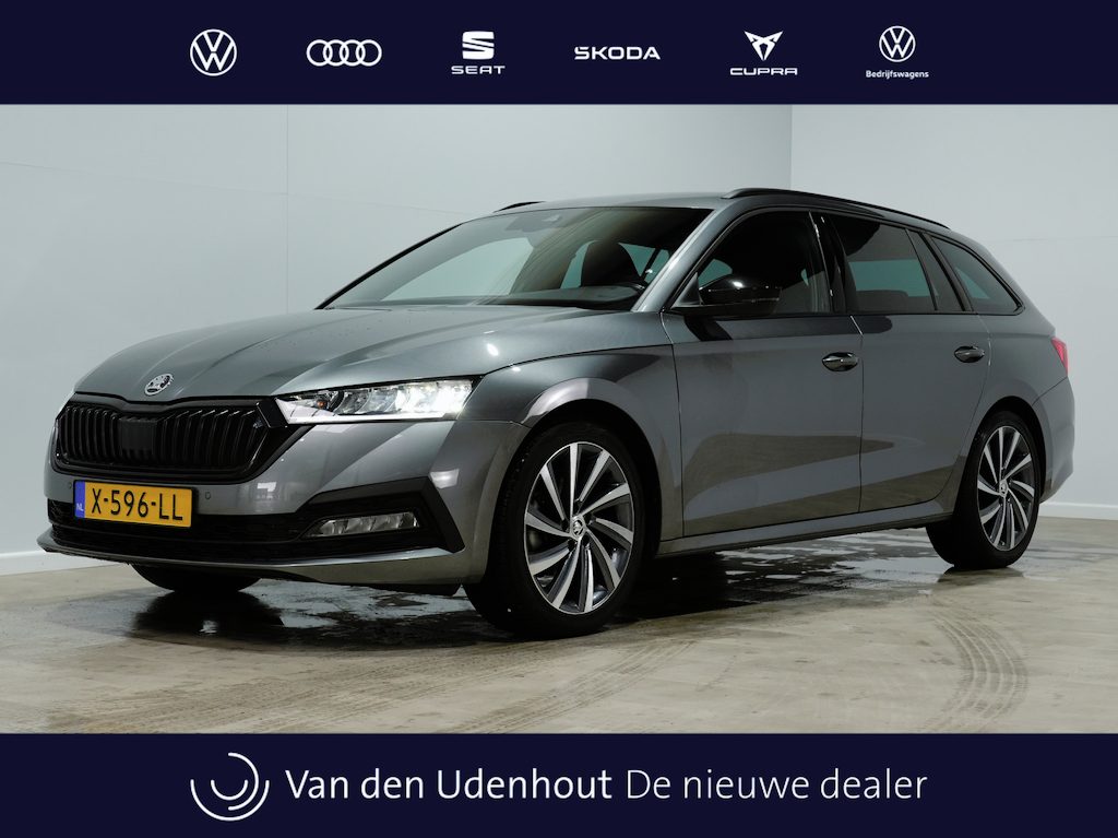 Skoda Octavia Combi 1.0 e-TSI Sport Business Trekhaak Cruise Control 18" LM 3 Tijs verstraten / bram