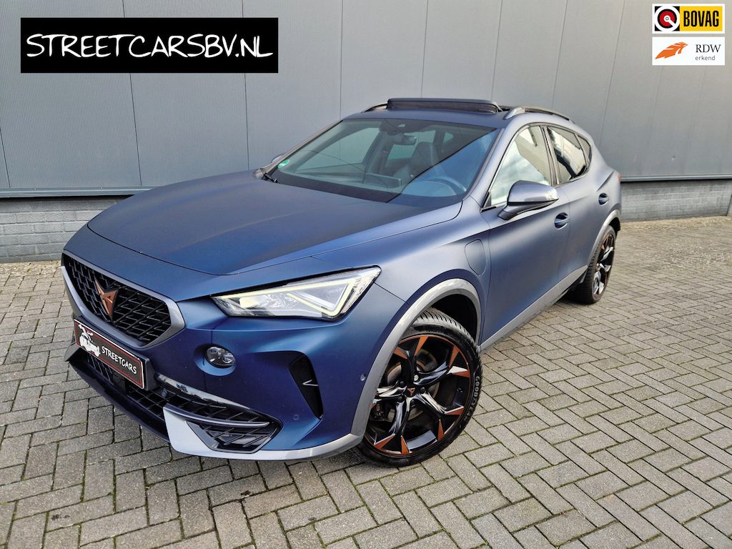 CUPRA Formentor 1.4 e-Hybrid VZ Performance 245PK Matblauw