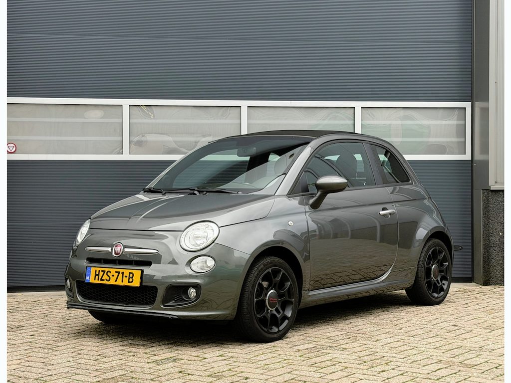 Fiat 500C S 1.2 Sport bj.2015 Cabrio|Leder|Carplay.