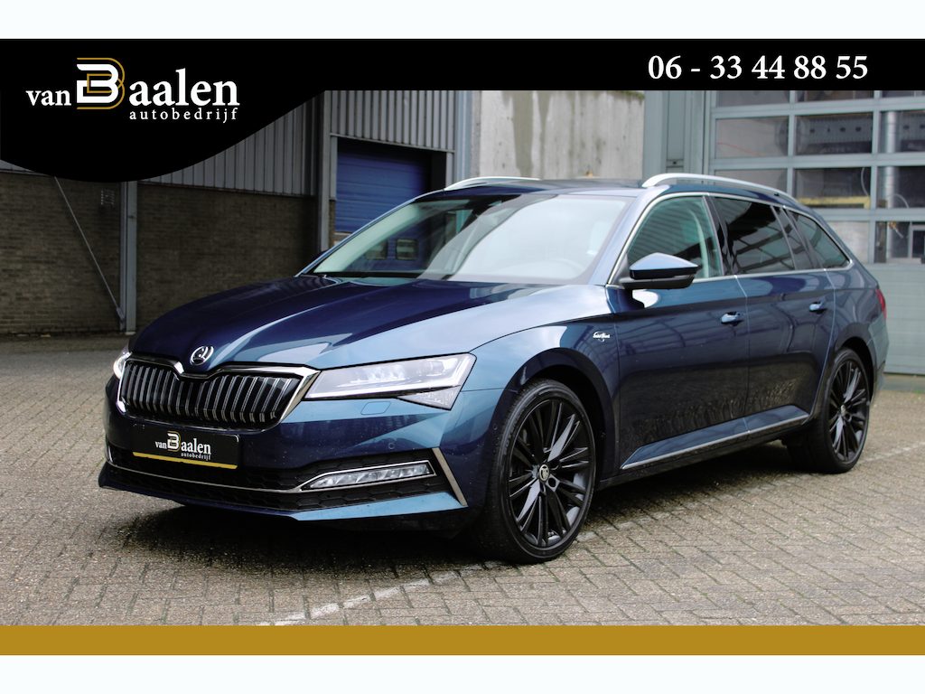 Skoda Superb Combi 1.4 TSI iV LAURIN & KLEMENT SOh 94.1% NAVI LEER TREKHAAK 109000KM!!!