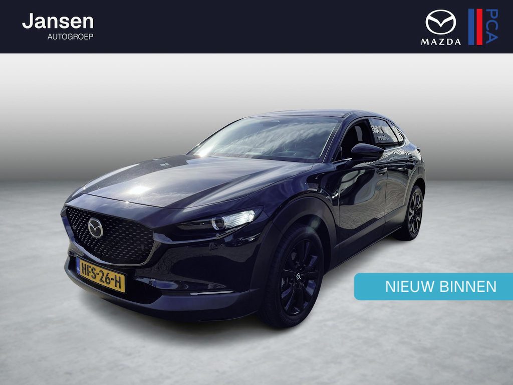 Mazda CX-30 2.5 e-SkyActiv-G M Hybrid Nagisa , Automaat, Half Leder, Bose, Navi, Clima, Adap.Cruise, Camera, Stoelverwarming, Apple Carplay, Android Auto, PDC, LKA