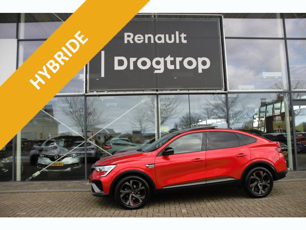 Renault Arkana 145PK-RS LINE-HYBRID-83DKM-GLASDAK-360CAM-TREKH-