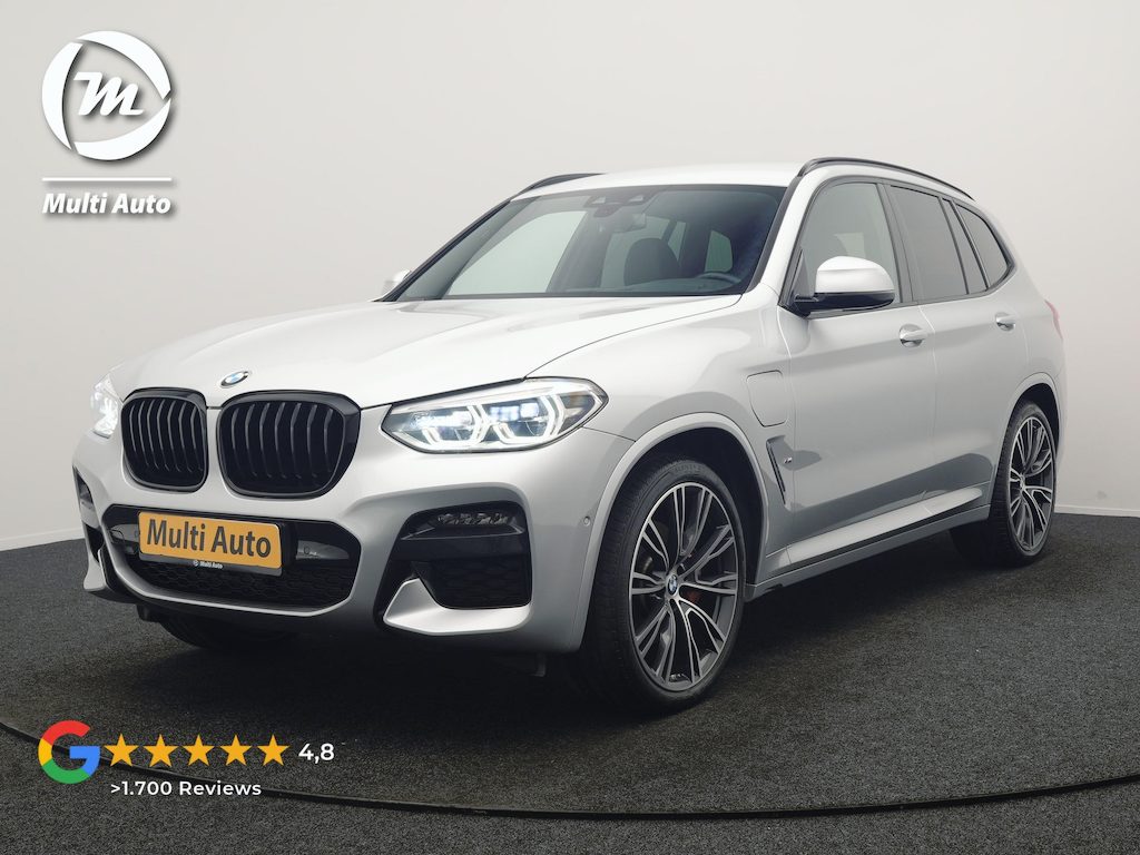 BMW X3 xDrive30e M Sport PHEV 293pk Dealer O.H | Camera | Head Up | Sfeerverlichting | Sportstoelen & Stuur Verwarmd | Apple Carplay | Cruise Control | DAB | Navigatie | Virtual | 21"L.M | Plug In Hybrid |