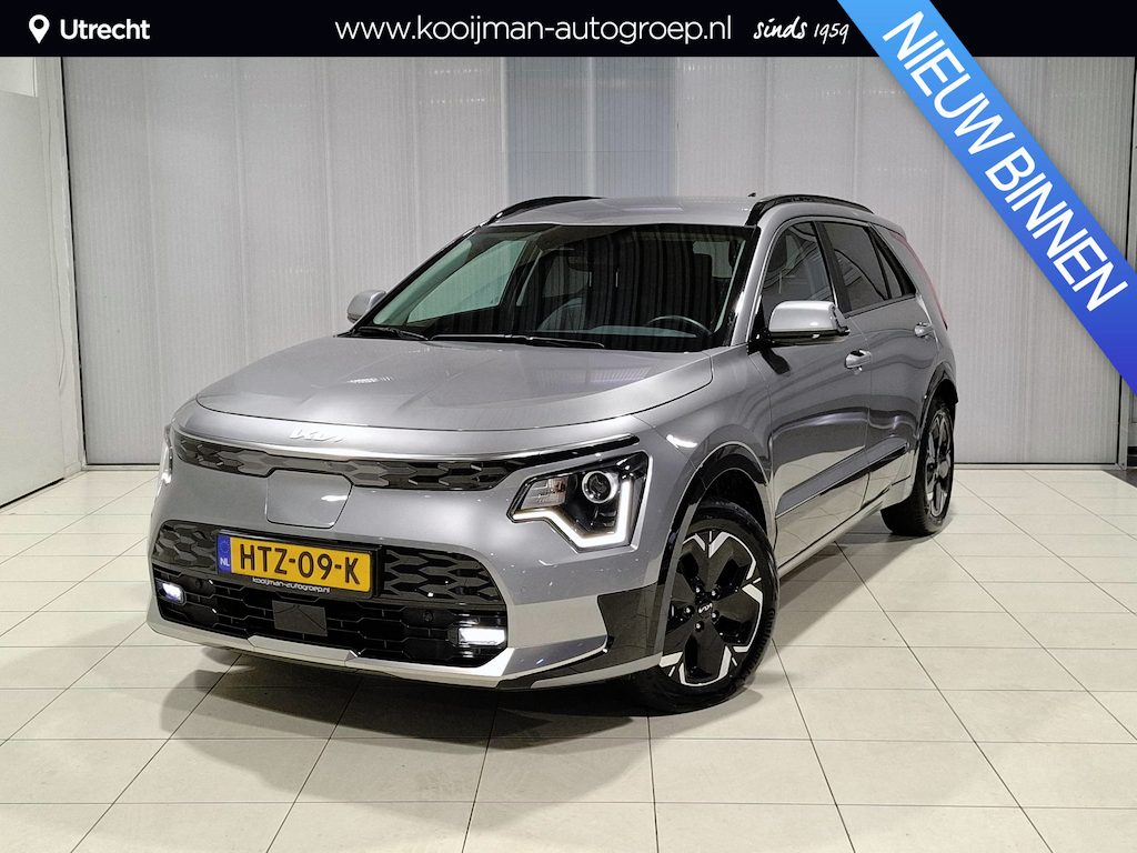 Kia Niro EV Light Advanced 64.8 kWh Stoel en stuur verwarming, Apple Carplay/Android Auto, navigatie, camera.