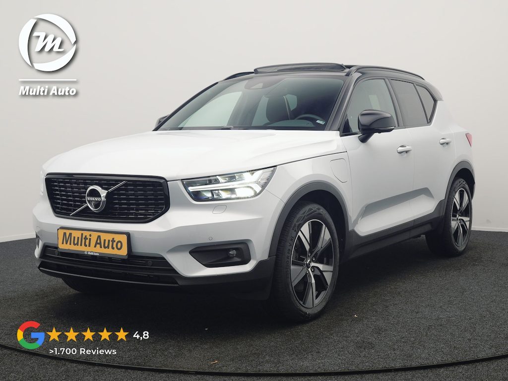 Volvo XC40 T5 Ultimate Dark PHEV 262pk Dealer O.H | Trekhaak Af Fabriek | Panodak | Adaptive Cruise | 360 Camera | Harman / Kardon | Alcantara Sportstoelen Memory & Verwarmd | Stuur Verwarmd | Blis | Keyless | Apple Carplay | Navigatie | DAB | 19"L.M | Plug In Hybrid |