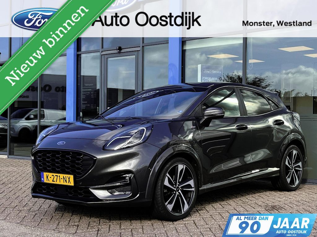 Ford Puma 1.0 EcoBoost Hybrid ST-Line X 125PK Winterpack Adaptieve Cruise Camera Full-LED 19'' Velgen Parkeersensoren Climate Privacy Glass *Compleet*