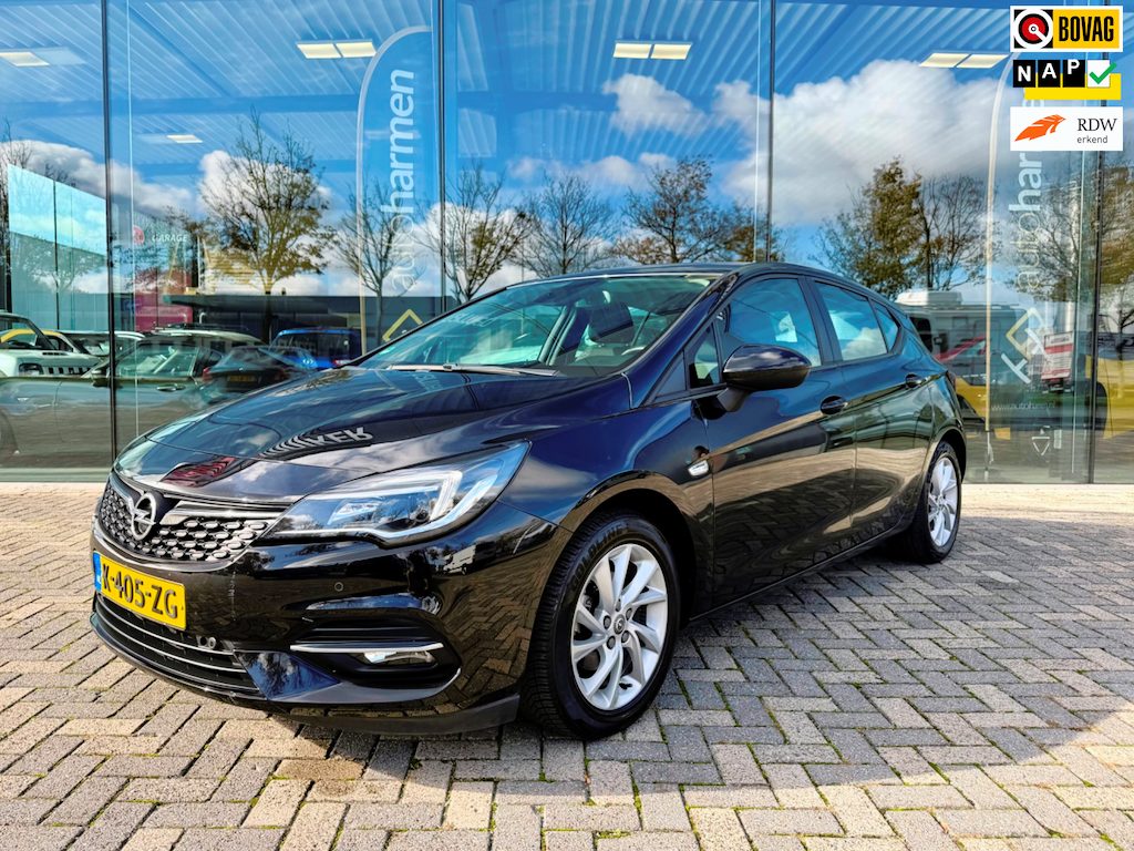 Opel Astra 1.2 Edition 131pk, NAP, 1e eigenaar, CarPlay, trekhaak, Sport stoelen
