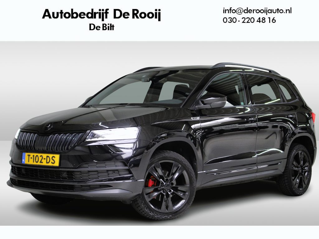Skoda Karoq 1.5 TSI ACT Sportline Blackstyle Navigatie | Camera | Digitale Cockpit | Stoelverwarming | Adaptieve Cruuse Control