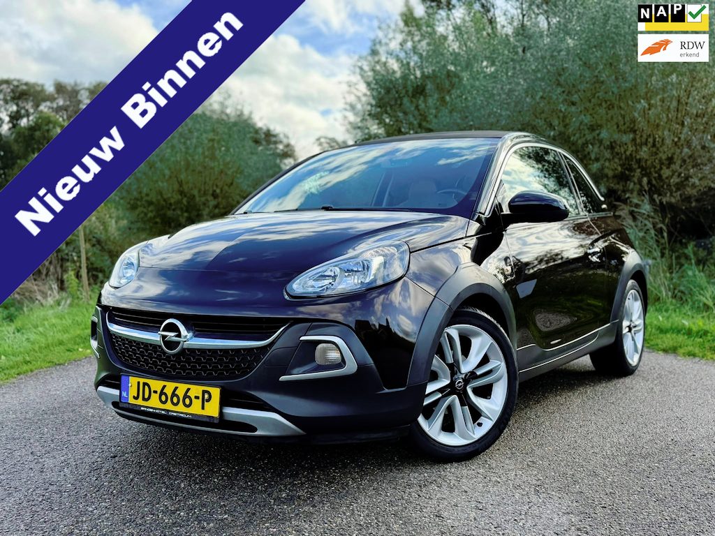 Opel Adam 1.0 Turbo Rocks Clima Stoel/Stuur verwarming LMV NAVI CARPLAY PDC Cruise Control NAP Perfect Onderhouden