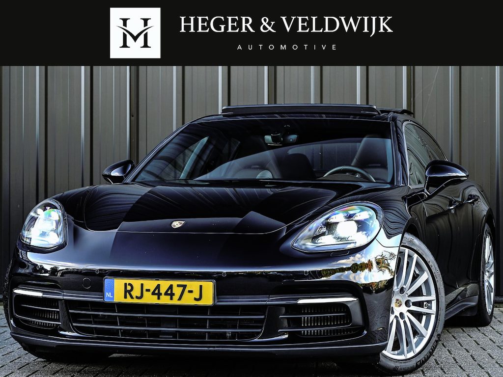 Porsche Panamera 2.9 4 E-Hybrid | Panoramadak | NL-Auto | Memory Seats V+A | Camera | Luchtvering | Ambiance Interieur | Sport Chrono | Stoelverwarming | Matrix Led |