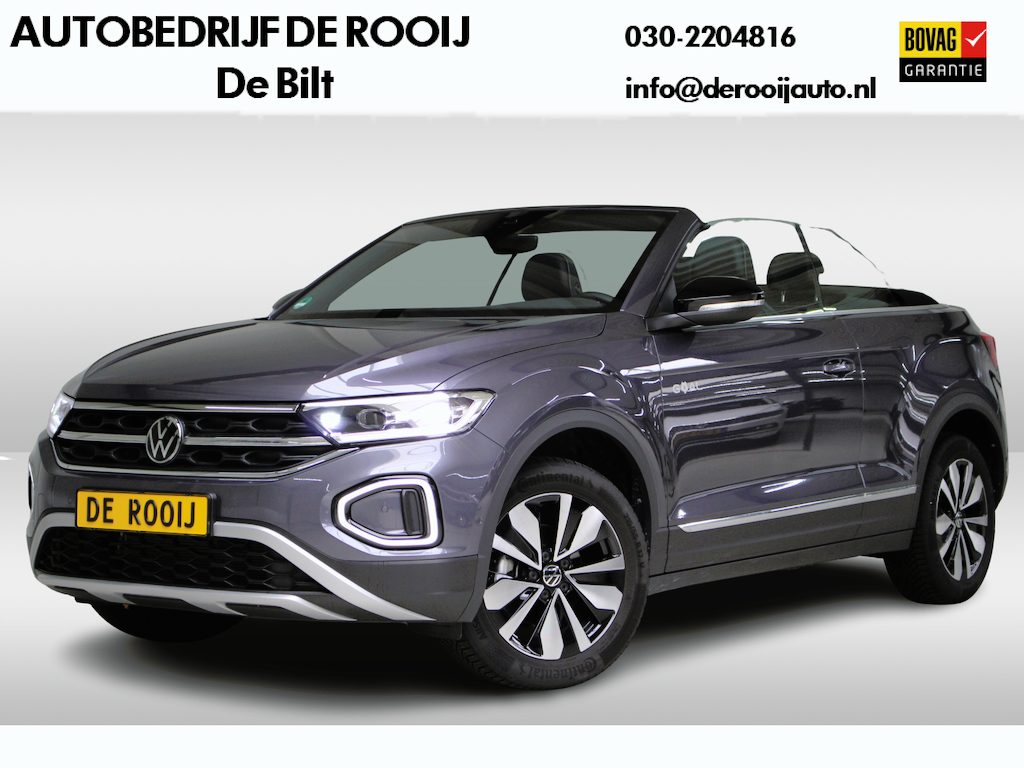 Volkswagen T-Roc Cabrio 1.0 TSI Style Goal Led | All Season Banden | Navigatie | 17" Velgen "Zurich"