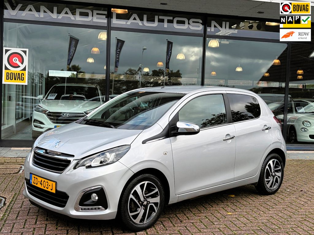 Peugeot 108 1.0 e-VTi Allure 5Drs Clima Camera Keyless LM-Velgen Bluetooth NL-Auto NAP!