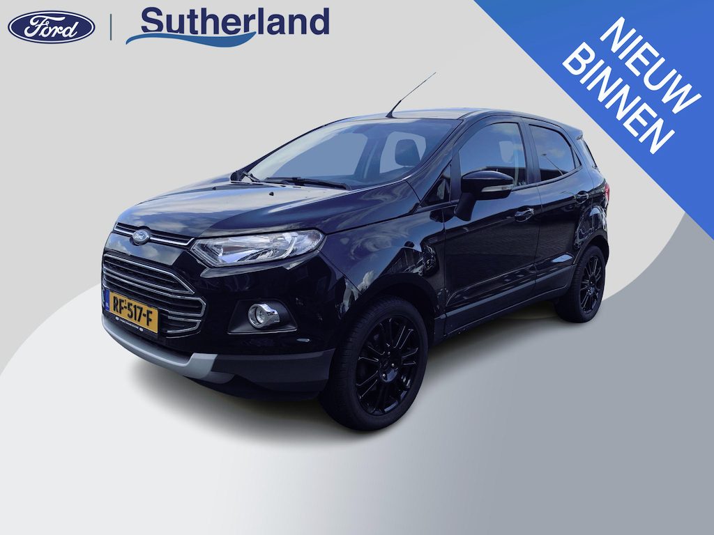 Ford EcoSport 1.0 EcoBoost Titanium S | Riem Vervangen! | Trekhaak | Stoelverwarming | Camera | Climate Control | SONY Audio |