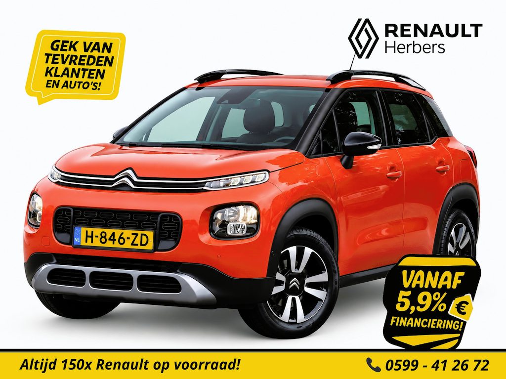 Citroën C3 Aircross 1.2 PureTech S&S Shine AUTOMAAT / TREKHAAK / ALL SEASON / NAVI / CRUISE
