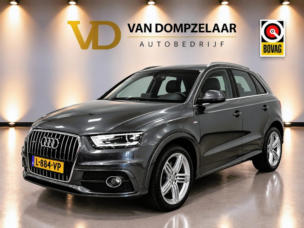 Audi Q3 2.0 TFSI 170PK quattro Pro Line S AUTOMAAT / H.LEDER / NAVI / 12mnd.Bovag