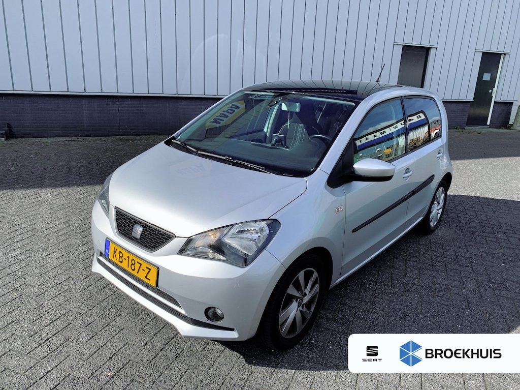 SEAT Mii 1.0 Sport Connect l Panoramadak l Airco l Parkeersensoren l Navi l 5 rs l Metallic lak l Cr Control l