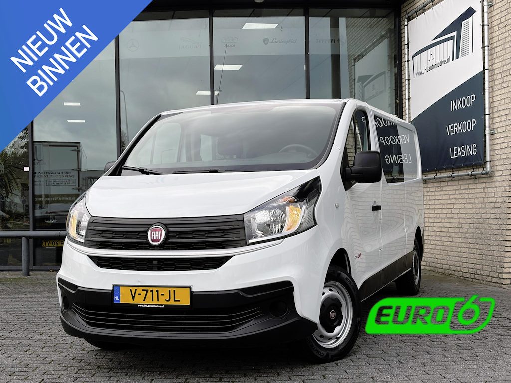 Fiat Talento 1.6 MJ L2H1 DUBBEL CABINE*HAAK*A/C*5-PERSOONS*
