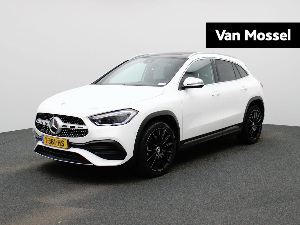 Mercedes-Benz GLA 250 e Business Solution AMG Limited | Automaat | Panorama dak | Focal audio | Sfeer verlichting | Apple carplay / Android auto | Virtual cockpit | Camera | Navigatie | Stoel verwarming | DAB | Cruise control | Climate control | Leder |