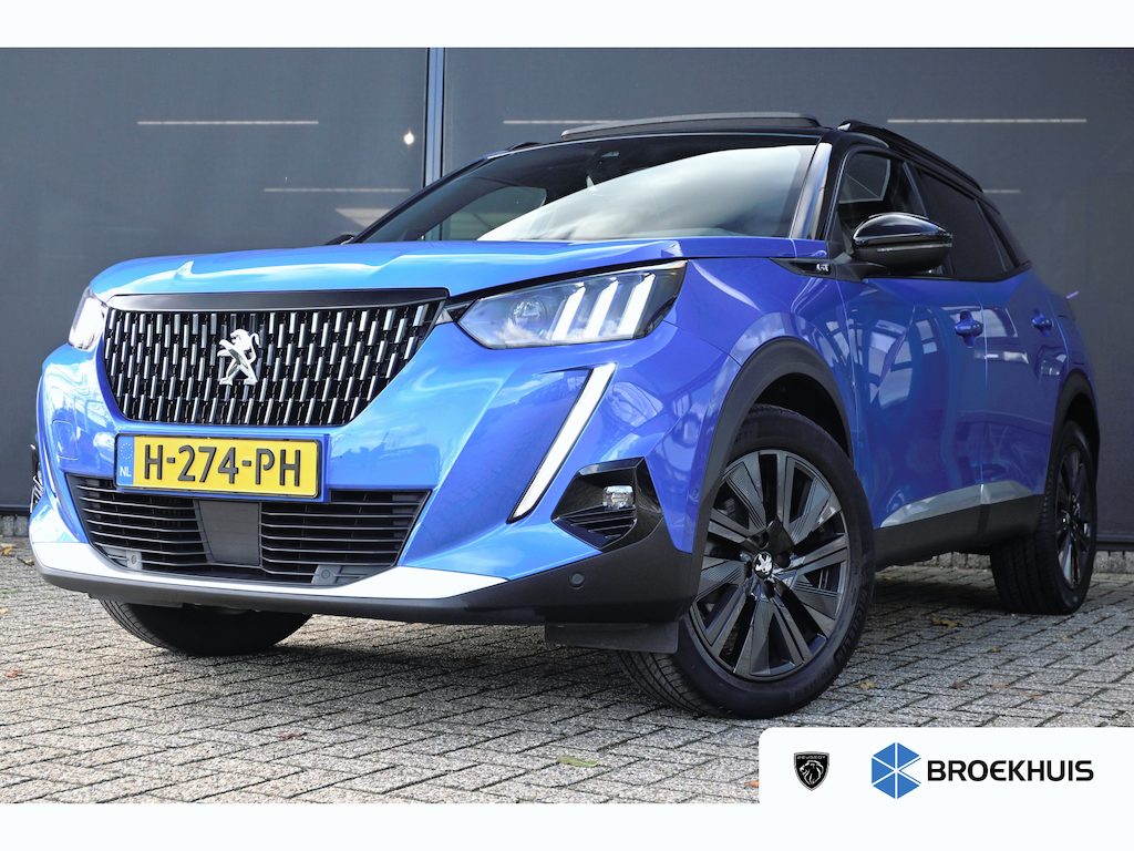 Peugeot 2008 1.2 PureTech GT 155pk | Schuif-/Kanteldak | Adaptive Cruise | Alcantara | Stoelverwarming | Achteruitrijcamera | !!
