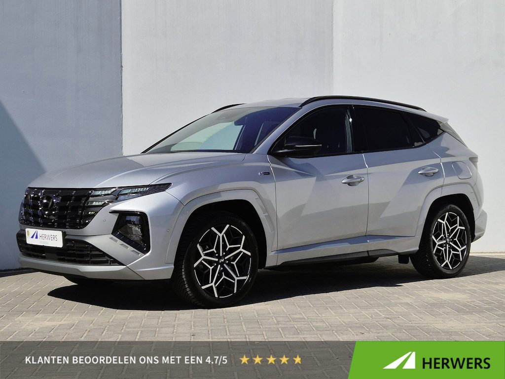 Hyundai Tucson 1.6 T-GDI PHEV N Line 4WD / Trekhaak afneembaar 1350 KG / Fabrieksgarantie t/m 22-06-2027 / Stoel/Stuurverwarming / 360 Camera / Elektrische achterklep / Memory Seat / Krell Audio /