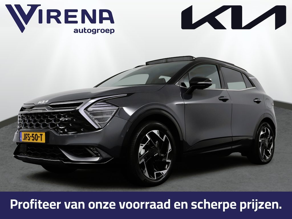Kia Sportage 1.6 T-GDi Plug-in Hybrid AWD GT-PlusLine - Stoel/stuurwiel verwarming - Panorama dak - Stoel ventilatie - Fabrieksgarantie tot 09-2032
