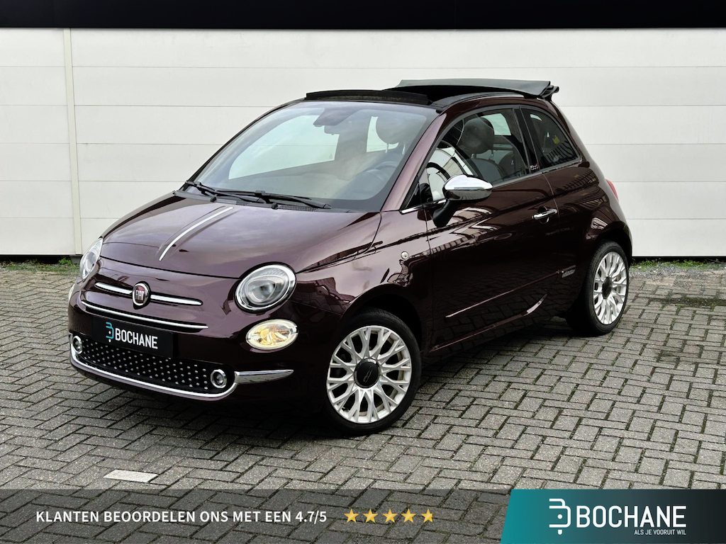 Fiat 500C 1.0 Hybrid Star | Leder | Navigatie | Parkeersensoren | Climate Control | Cruise Control