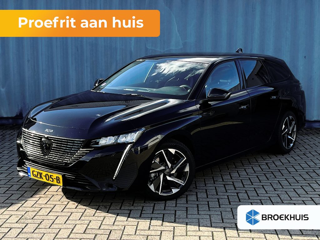 Peugeot 308 SW 1.2 Hybrid 136 e-DCS6 Allure Stoel/stuur verwarming | Carplay | 360° Camera |  | Achterbank in 3 delen neerklapbaar met skiluik | Achterbank in delen neerklapbaar | Achteruitrijcamera