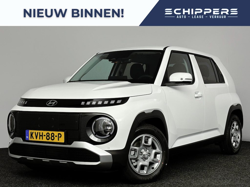 Hyundai Inster Pulse 49 kWh | WINTERPAKKET | 370KM WLTP | WARMTEPOMP | PRIVACY GLAS | 15'' LICHTMETALEN VELGEN | STOELEN VERWARMD |