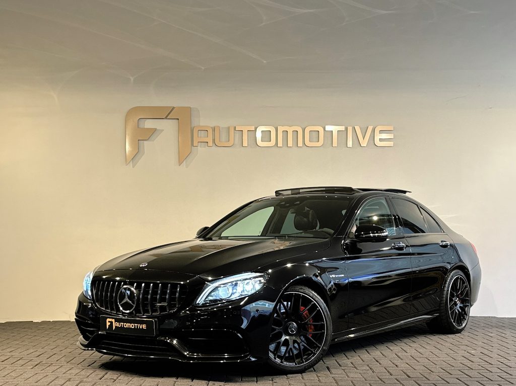 Mercedes-Benz C-klasse AMG 63 S Pano|360 Camera|Keyless|Dodehoek|HuD
