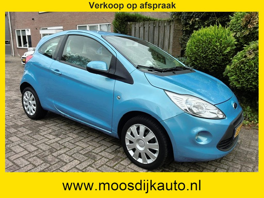 Ford Ka 1.2 Titanium 1e eig/ Airco/ Origineel NL auto/ met NAP/ Nw-APK verkoop op afspraak 0653226433