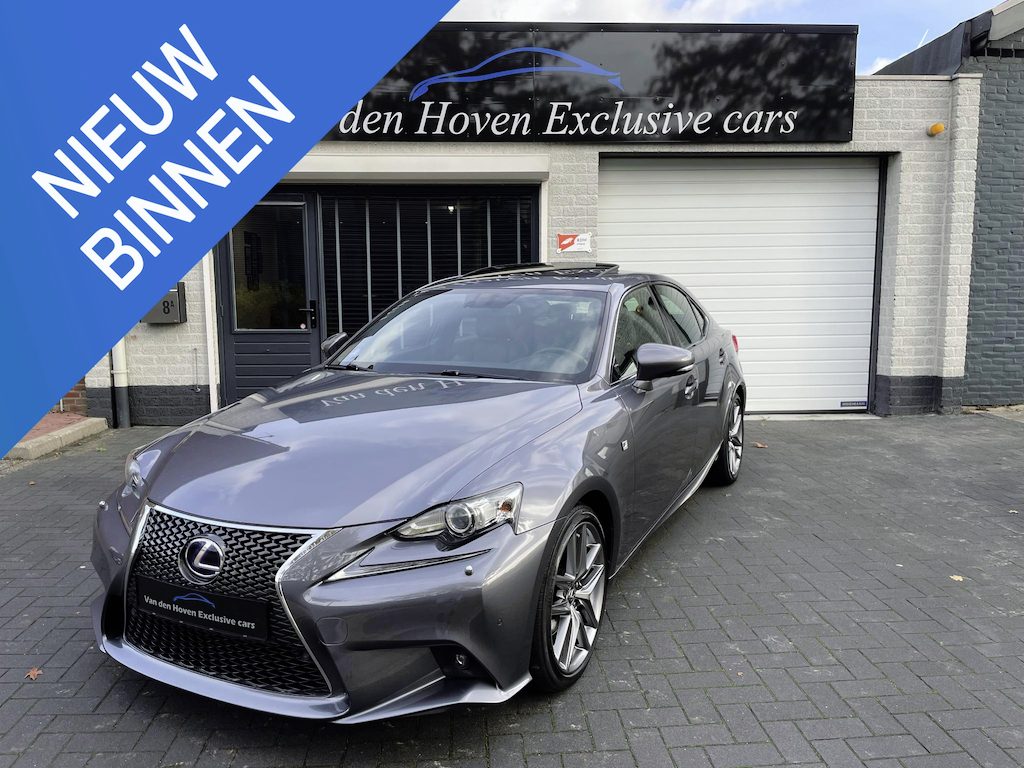Lexus IS 300h F Sport Line Schuifdak Dealer onderhouden.