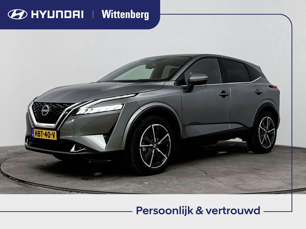 Nissan Qashqai 1.3 MHEV XTRONIC N-CONNECTA | TREKHAAK | TREKGEWICHT 1800 KG | CAMERA |  NAVI |  CLIMA |  CRUISE ADAPT. |  APPLE CARPLAY & ANDROID AUTO | 18'' LM VELGEN | AUTOMAAT |