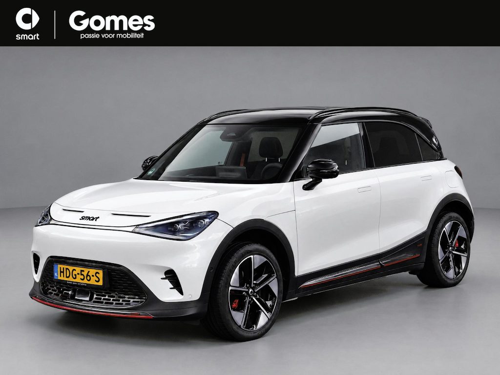 smart #1 BRABUS 66 kWh | Panoramadak | Beats Audio | Head-up Display | 360° Camera | CyberSparks LED+ Koplampen | Apple CarPlay | Android Auto | Sfeerverlichting | Stuurverwarming | Stoelverwarming | Elektrisch Verstelbare Voorstoelen
