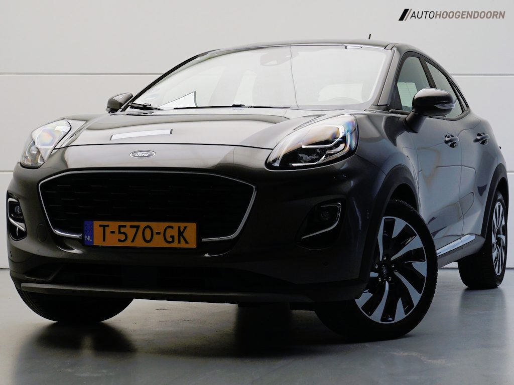 Ford Puma 1.0 EcoBoost Hybrid Titanium Sport (APPLE CARPLAY,ACHTERUITRIJCAMERA,LANE ASSIST,CRUISE CONTROL,AIRCO,LM-VELGEN,LED)