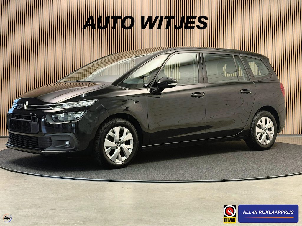 Citroën C4 Grand SpaceTourer 1.2 PureTech 130PK Feel | Trekhaak | Carplay | Ecc Airco | Stoelverw. | 7 Zits | Incl. garantie