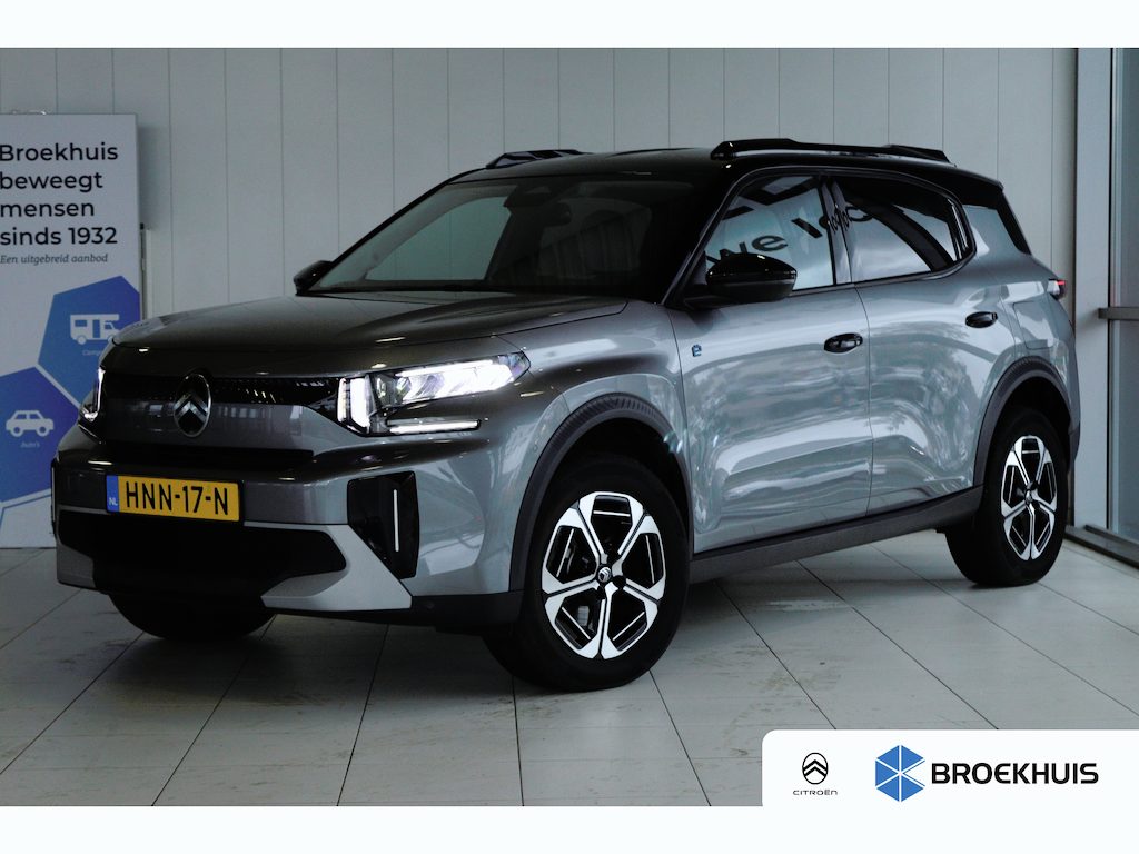 Citroën E-C3 Aircross Max 113pk 44 kWh | Cruise Control | Achteruitrijcamera | Climate Control | Navigatie | Carplay | Comfort Stoelen | Dodehoekdetectie | LED | LMV |