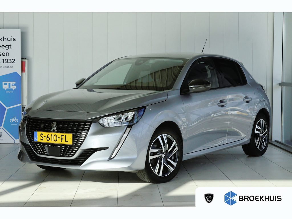 Peugeot 208 1.2 Turbo Allure Pack | Adapt. Cruise | Stoelverwarming | Carplay | Camera | i-Cockpit | Navigatie | LMV | LED |