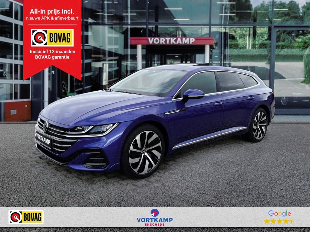 Volkswagen Arteon Shooting Brake 1.4 TSI eHYBRID R-LINE PANO-DAK/TREKHAAK/360CAM/LEDER/E-KLEP/HUD/ACC/STOELVERW