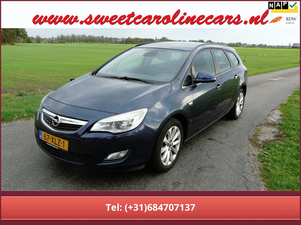 Opel Astra Sports Tourer 1.4 Turbo Sport,Airco,Elec.pakket,Grootbeeld Navi,Lmv's,Trekhaak!
