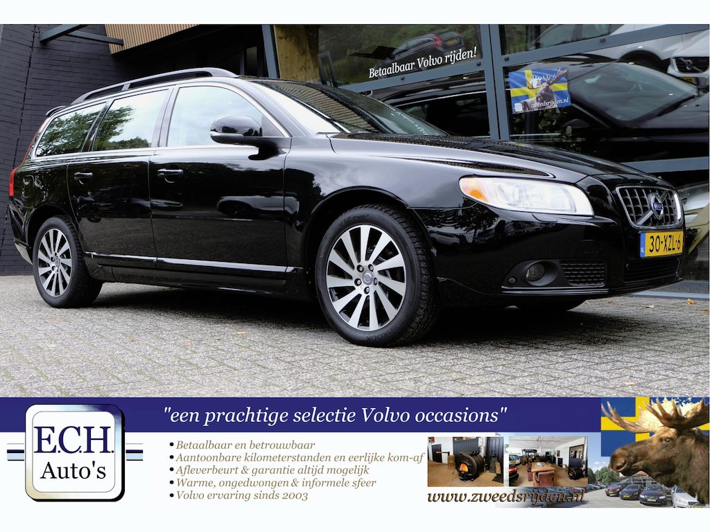 Volvo V70 T4 180 pk Limited Edition, Leer, Schuifdak, Bluetooth, Trekhaak