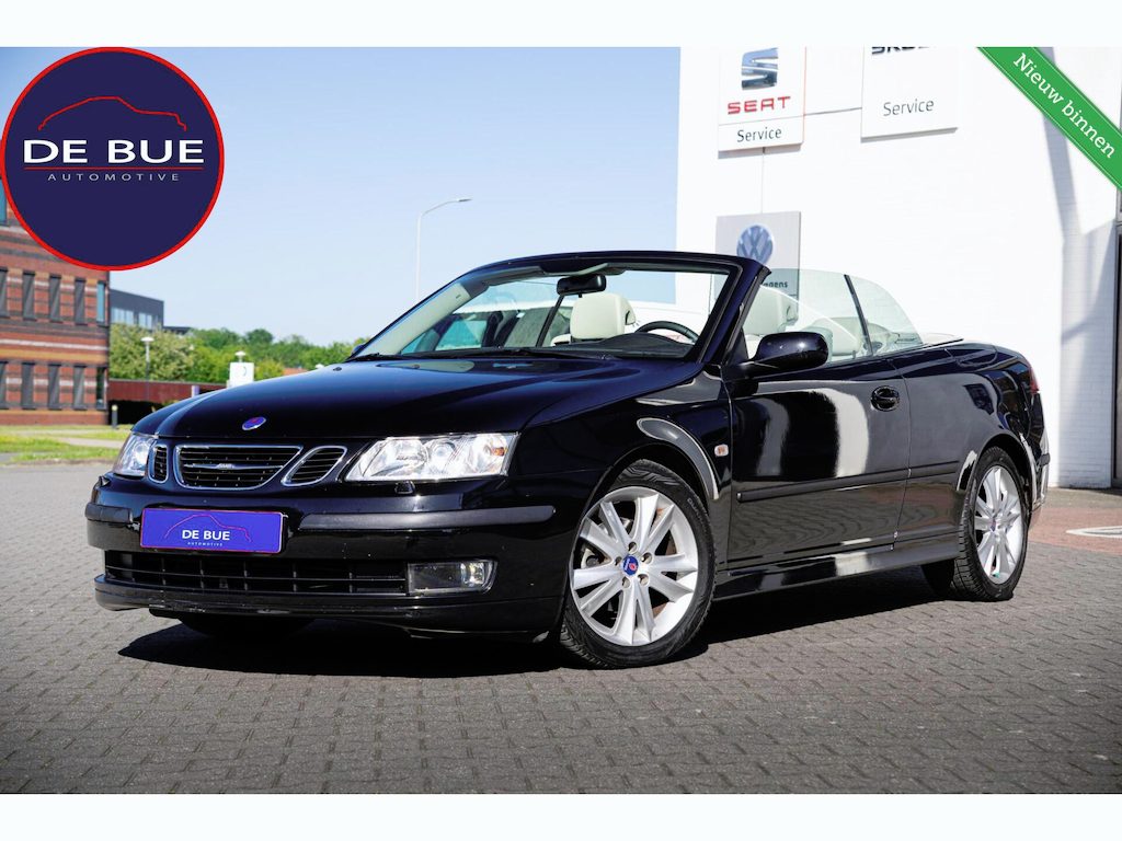 Saab 9-3 Cabrio 1.8t Vector|1ste Eigenaar|Org NL Nap|Nieuwstaat|Leder|Xenon|Navi|Unieke Kans|Dealer Onderhouden