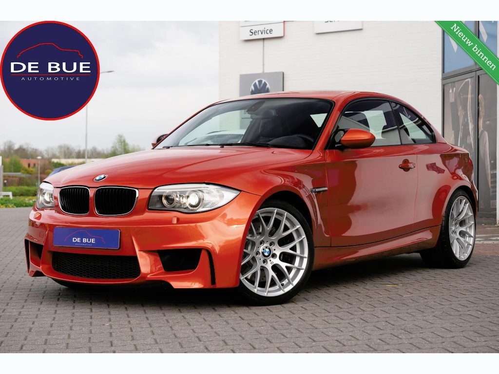 BMW 1-Serie Coupé 3.0i M|1M E82 M-Sport|1 Eigenaar|UNIEK|Valencia Orange|Xenon|Leder|Cruise|Dealer Onderhouden