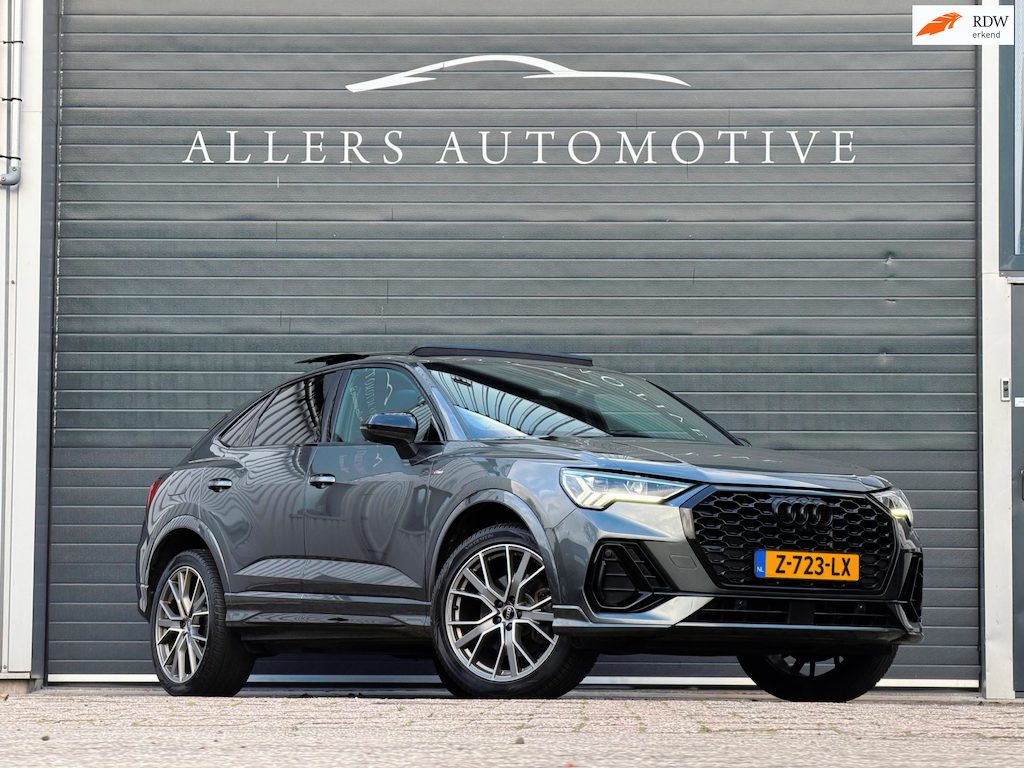 Audi Q3 Sportback 45 TFSI e S Edition|PANO|TREKHAAK|BTW|SOH 92%|SONOS|LEDER|CAMERA|360