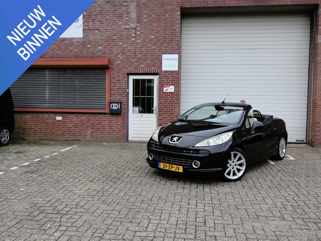 Peugeot 207 CC 1.6-16V T Sport NAP 3e eigenaar Cruise Leder Airco 07-27 APK