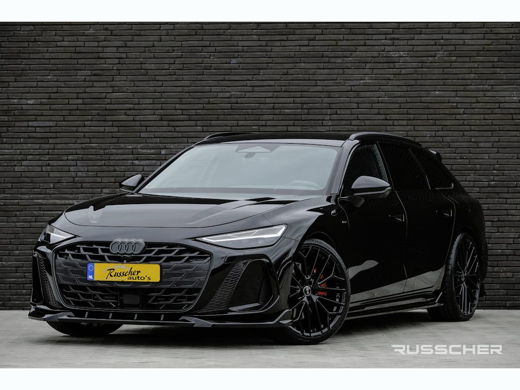 Audi A6 Avant Edition One | 299Pk | quattro | S-Line | Plug-In Hybrid | 360° Camera | Spoiler pack | 22'' | Mythos Black
