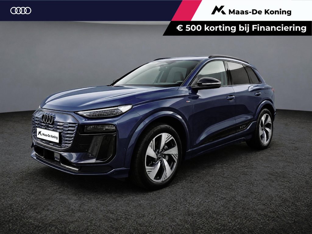Audi Q6 e-tron S edition 306pk performance 100 kWh · 360 Camera · Leder · Warmtepomp · Luchtvering · Elek. Voorstoelen · Elek. Achterklep · 20'' Inch ·