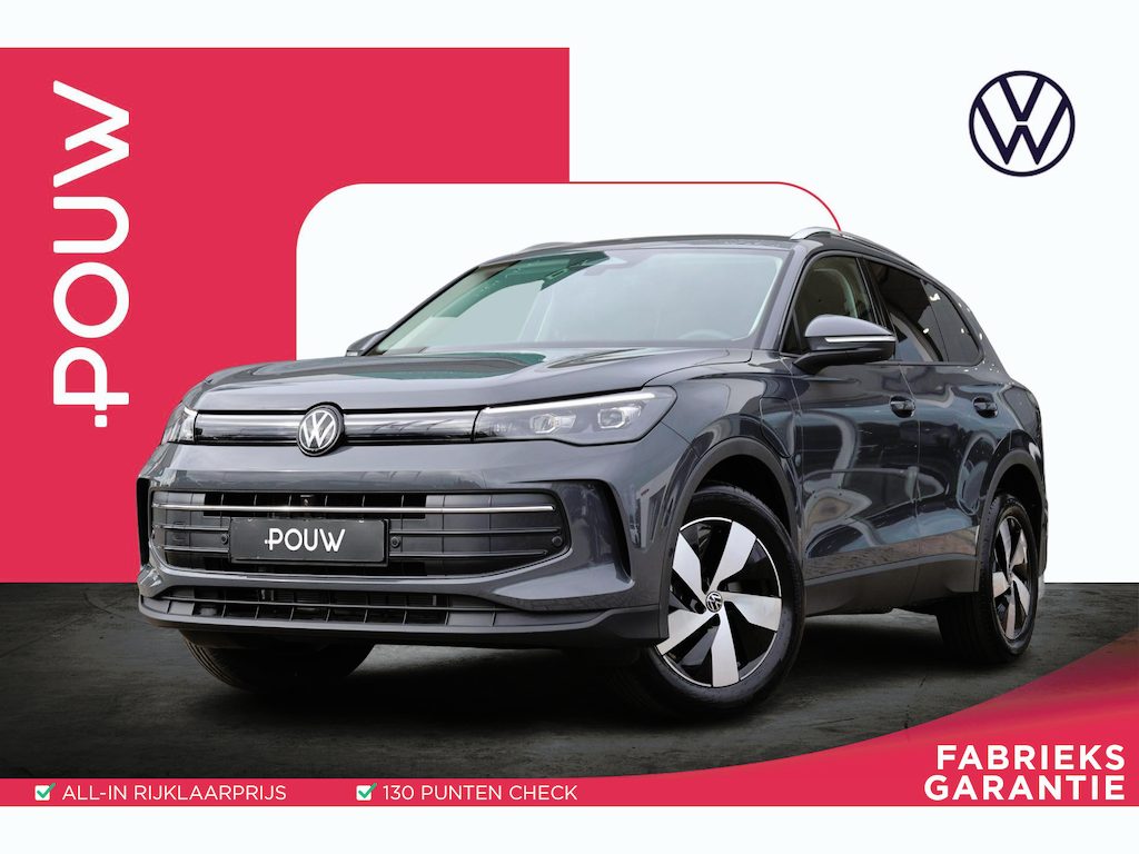 Volkswagen Tiguan 1.5 eHybrid 204pk Life Edition | SoH 100% | Trekhaak | 360 Camera | Navigatie | Stoel & Stuurverwarming
